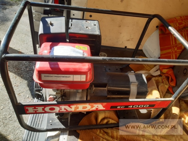 Agregat prądotwórczy HONDA EC 4000 GV (2,72 kW, 230 V, 50 Hz) 